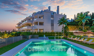 New, Contemporary Apartments with Panoramic Sea Views for Sale in Mijas Costa, Mijas 792740 