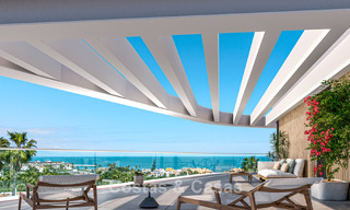Modern new-build apartments with panoramic sea views for sale in Manilva, Costa del Sol 792927 
