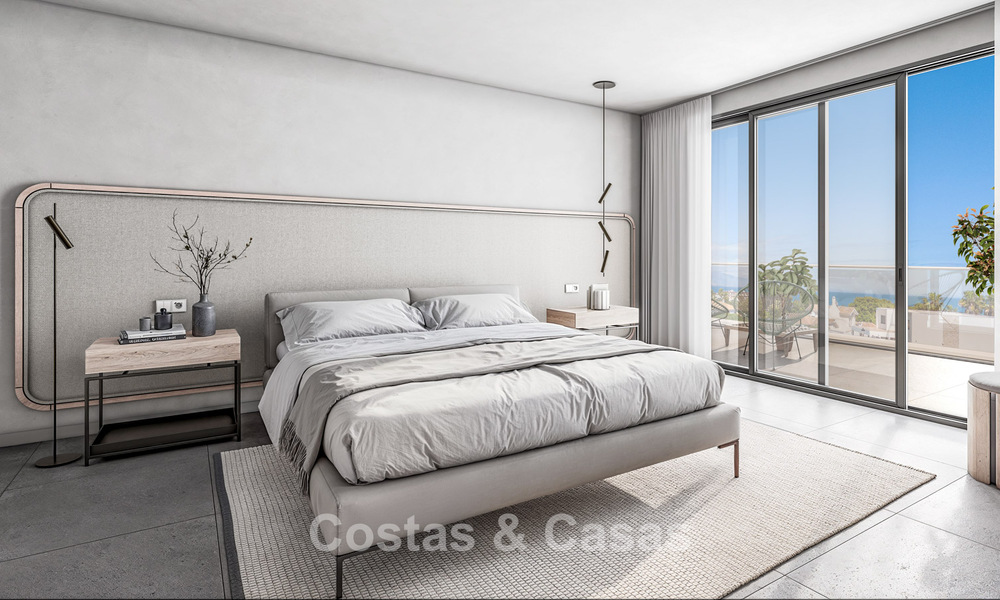 Modern new-build apartments with panoramic sea views for sale in Manilva, Costa del Sol 792932