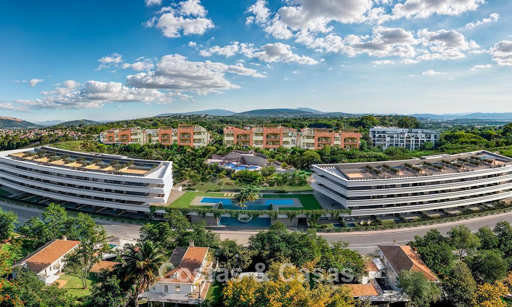 Modern new-build apartments with panoramic sea views for sale in Manilva, Costa del Sol 792934