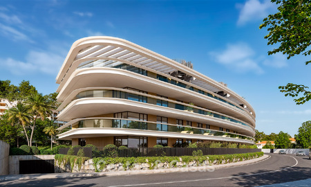 Modern new-build apartments with panoramic sea views for sale in Manilva, Costa del Sol 792938