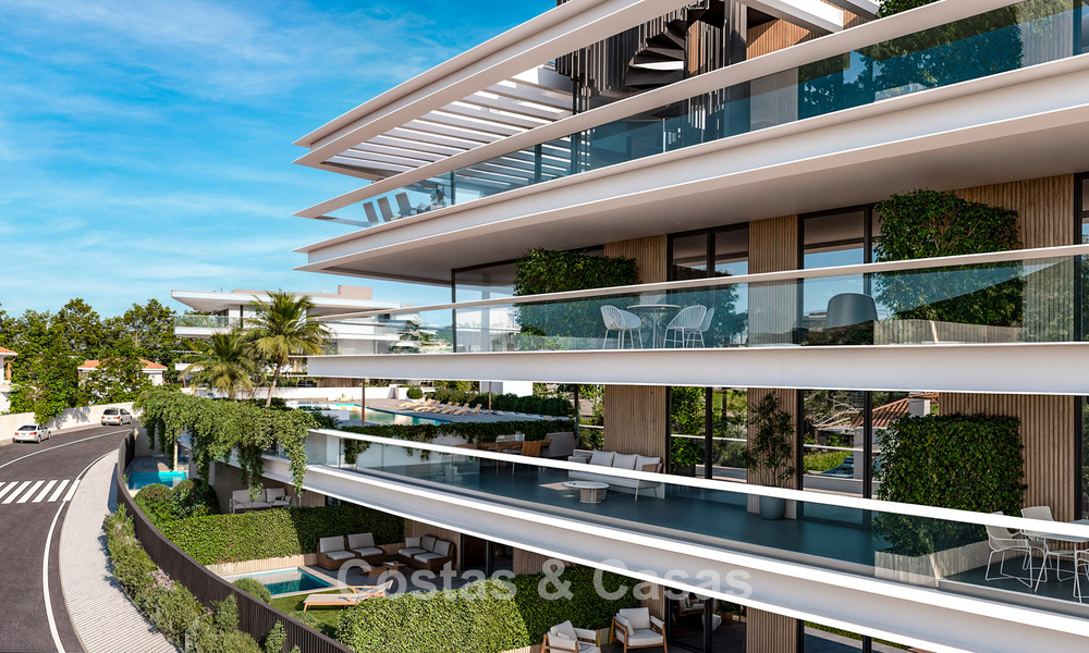 Modern new-build apartments with panoramic sea views for sale in Manilva, Costa del Sol 792939
