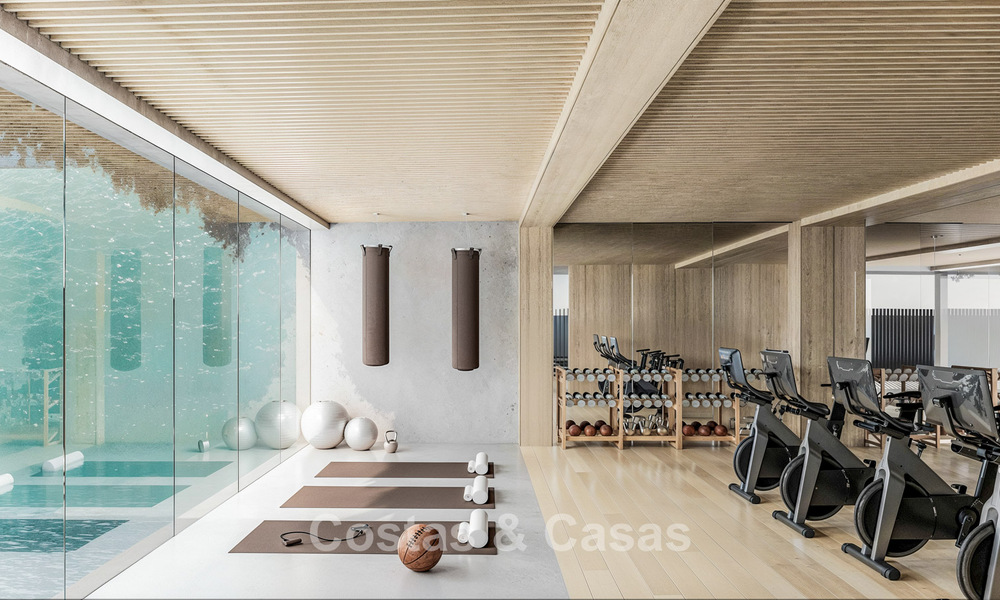 Modern new-build apartments with panoramic sea views for sale in Manilva, Costa del Sol 792943