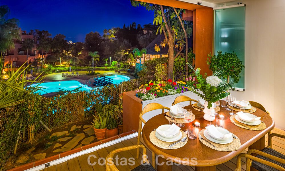 Stunning ground floor apartment with 4 bedrooms for sale in Nueva Andalucía, Marbella 792945