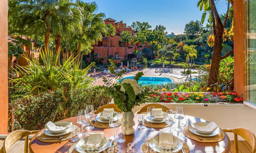 Stunning ground floor apartment with 4 bedrooms for sale in Nueva Andalucía, Marbella 792955