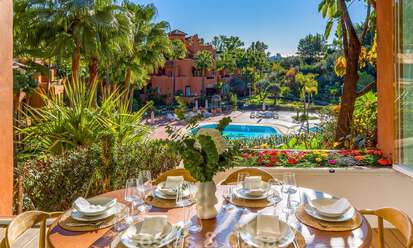 Stunning ground floor apartment with 4 bedrooms for sale in Nueva Andalucía, Marbella 792955