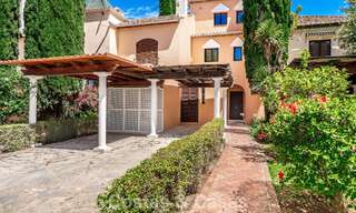 Spacious, contemporary renovated townhouse for sale in a frontline beach complex between Marbella and Estepona 793058 