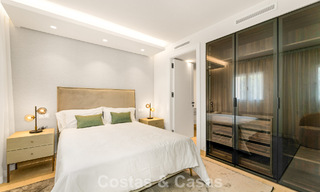 Spacious, contemporary renovated townhouse for sale in a frontline beach complex between Marbella and Estepona 793067 