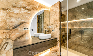 Spacious, contemporary renovated townhouse for sale in a frontline beach complex between Marbella and Estepona 793068 