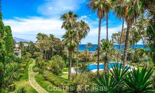 Spacious, contemporary renovated townhouse for sale in a frontline beach complex between Marbella and Estepona 793079 