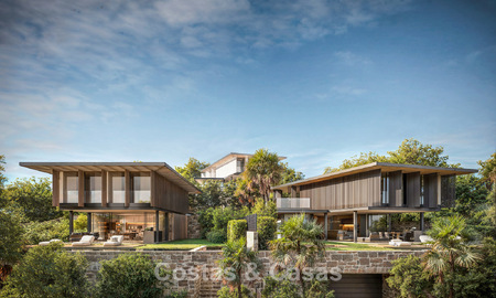 Exclusive contemporary architectural villa for sale in a prestigious area of Nueva Andalucía, Marbella 793022