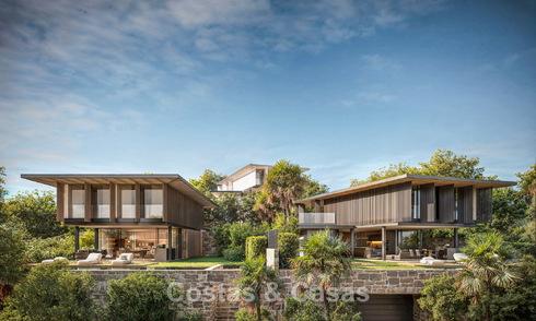 Exclusive contemporary architectural villa for sale in a prestigious area of Nueva Andalucía, Marbella 793022