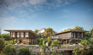 Exclusive contemporary architectural villa for sale in a prestigious area of Nueva Andalucía, Marbella 793022 