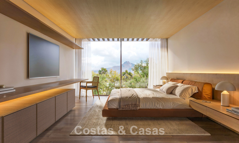 Exclusive contemporary architectural villa for sale in a prestigious area of Nueva Andalucía, Marbella 793026