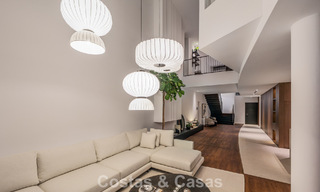 Modern semi-detached villa for sale with sublime sea views in a gated community in Sierra Blanca, Marbella’s Golden Mile 793031 