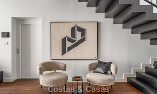 Modern semi-detached villa for sale with sublime sea views in a gated community in Sierra Blanca, Marbella’s Golden Mile 793036 