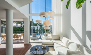 Modern semi-detached villa for sale with sublime sea views in a gated community in Sierra Blanca, Marbella’s Golden Mile 793042 