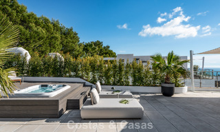 Modern semi-detached villa for sale with sublime sea views in a gated community in Sierra Blanca, Marbella’s Golden Mile 793047 