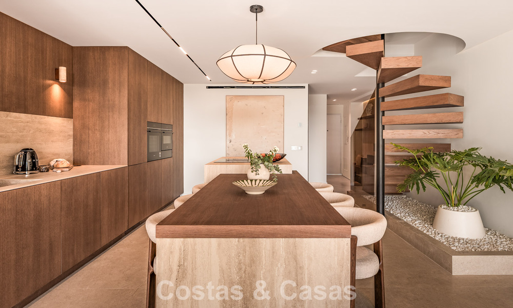 Exclusive townhouse with panoramic views for sale in Aloha golf, Nueva Andalucía, Marbella 793274