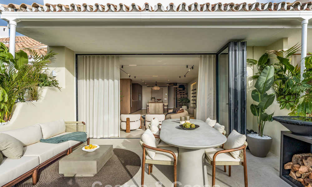 Exclusive townhouse with panoramic views for sale in Aloha golf, Nueva Andalucía, Marbella 793276