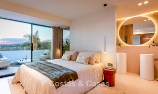 Exclusive townhouse with panoramic views for sale in Aloha golf, Nueva Andalucía, Marbella 793277 