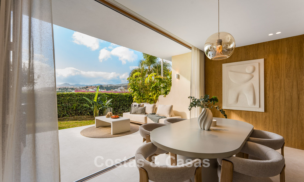Stylish, move-in-ready townhouse with 4 bedrooms for sale in Aloha, Nueva Andalucía, Marbella 793248