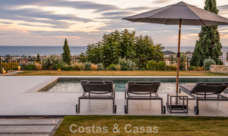 Move-in ready, contemporary Mediterranean villa with uninterrupted panoramic sea views for sale in Benahavís - Marbella 793400 