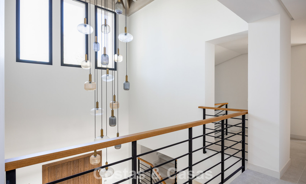 Move-in ready, contemporary Mediterranean villa with uninterrupted panoramic sea views for sale in Benahavís - Marbella 793410