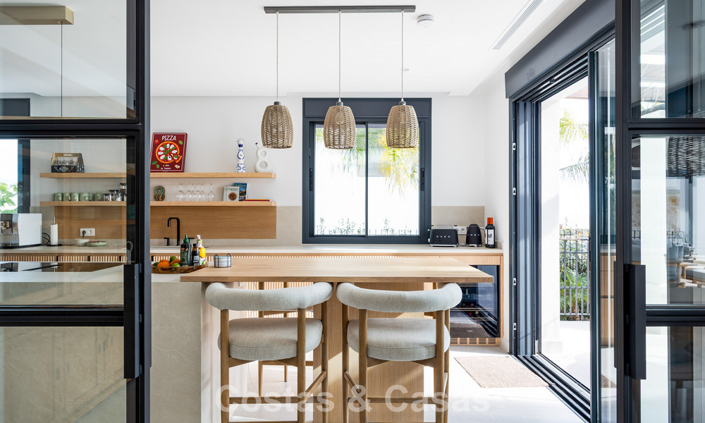 Move-in ready, contemporary Mediterranean villa with uninterrupted panoramic sea views for sale in Benahavís - Marbella 793433