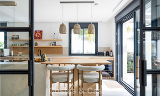 Move-in ready, contemporary Mediterranean villa with uninterrupted panoramic sea views for sale in Benahavís - Marbella 793433 