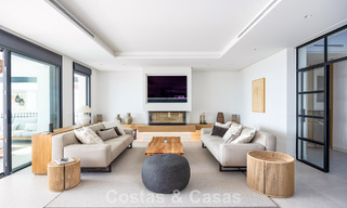 Move-in ready, contemporary Mediterranean villa with uninterrupted panoramic sea views for sale in Benahavís - Marbella 793439 