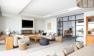 Move-in ready, contemporary Mediterranean villa with uninterrupted panoramic sea views for sale in Benahavís - Marbella 793440 