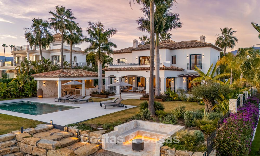 Move-in ready, contemporary Mediterranean villa with uninterrupted panoramic sea views for sale in Benahavís - Marbella 793452