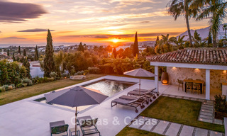 Move-in ready, contemporary Mediterranean villa with uninterrupted panoramic sea views for sale in Benahavís - Marbella 793453 