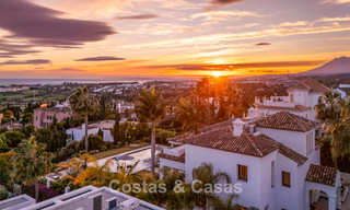 Move-in ready, contemporary Mediterranean villa with uninterrupted panoramic sea views for sale in Benahavís - Marbella 793454 