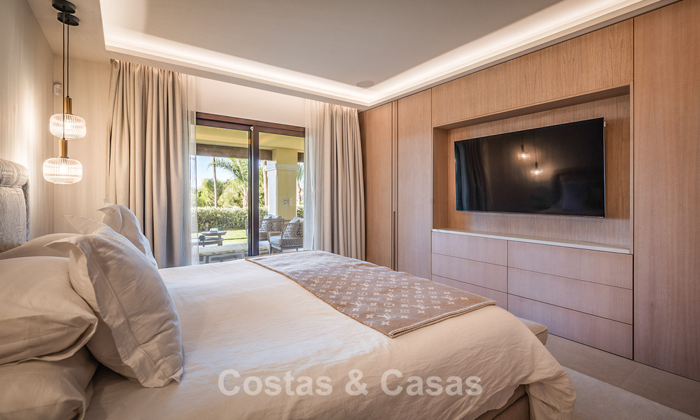 Exclusive, large garden apartment with private pool for sale in Aloha, Nueva Andalucía, Marbella 793466