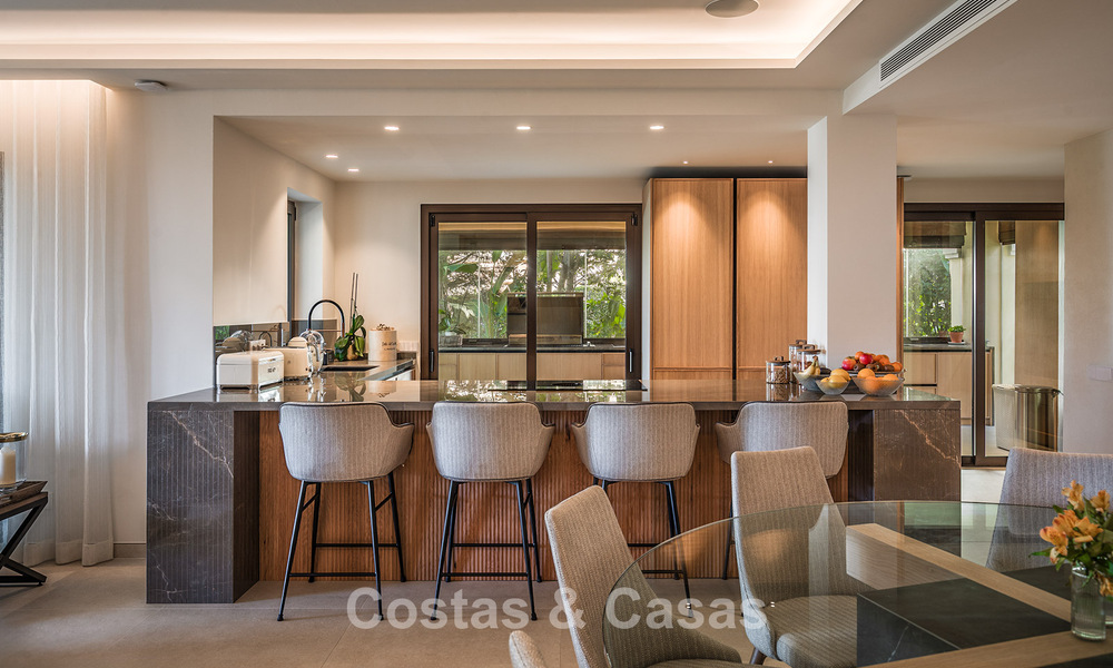 Exclusive, large garden apartment with private pool for sale in Aloha, Nueva Andalucía, Marbella 793472