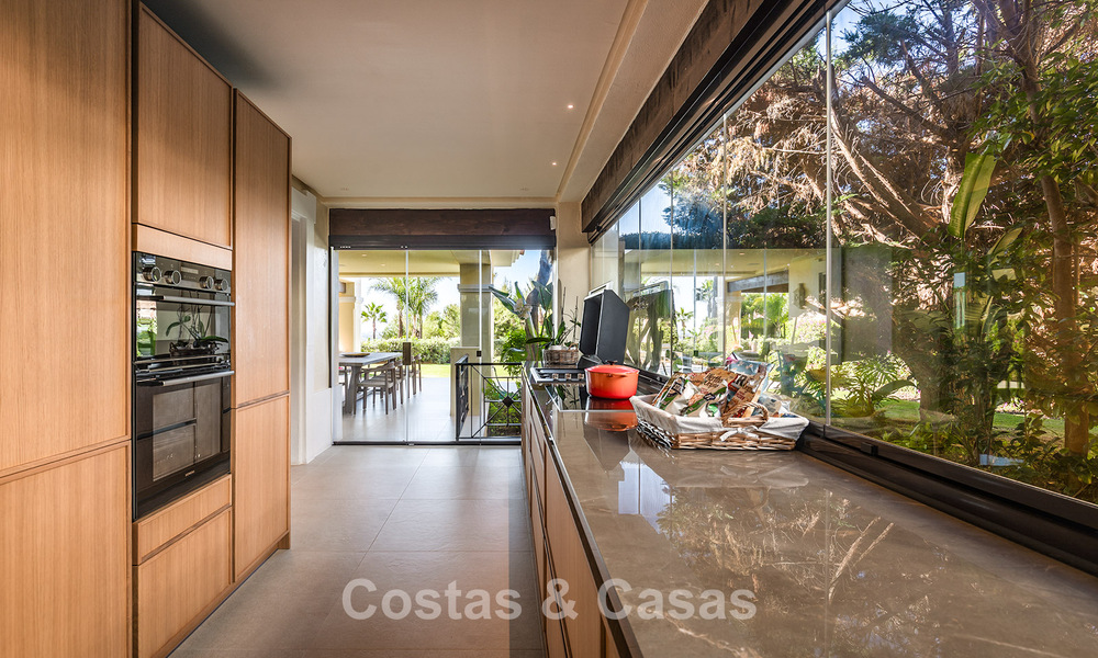 Exclusive, large garden apartment with private pool for sale in Aloha, Nueva Andalucía, Marbella 793475