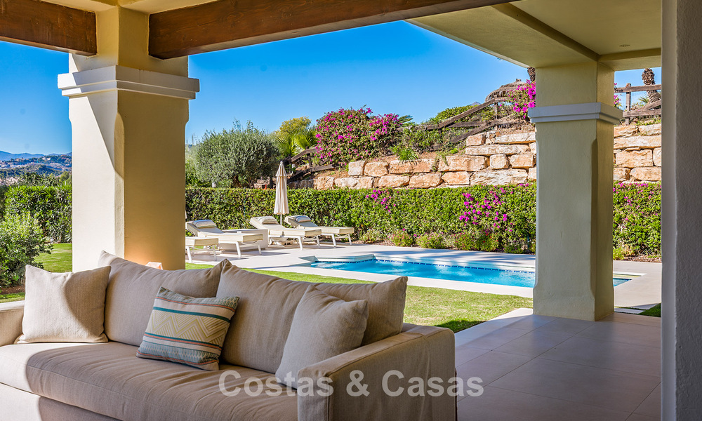 Exclusive, large garden apartment with private pool for sale in Aloha, Nueva Andalucía, Marbella 793477