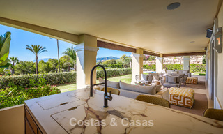 Exclusive, large garden apartment with private pool for sale in Aloha, Nueva Andalucía, Marbella 793478 