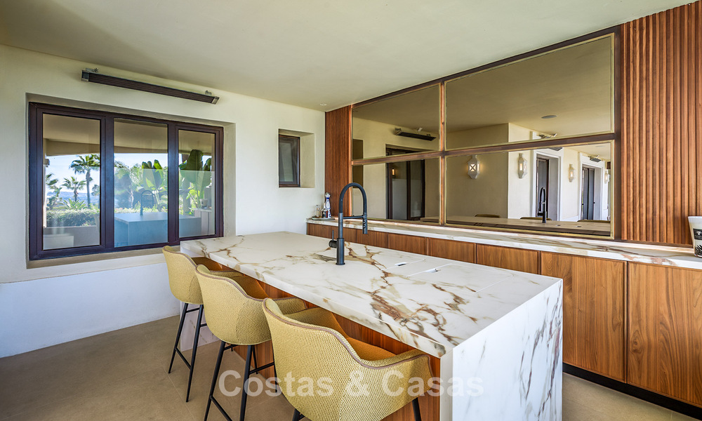 Exclusive, large garden apartment with private pool for sale in Aloha, Nueva Andalucía, Marbella 793479