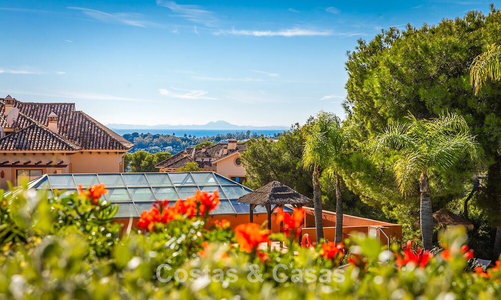 Exclusive, large garden apartment with private pool for sale in Aloha, Nueva Andalucía, Marbella 793485