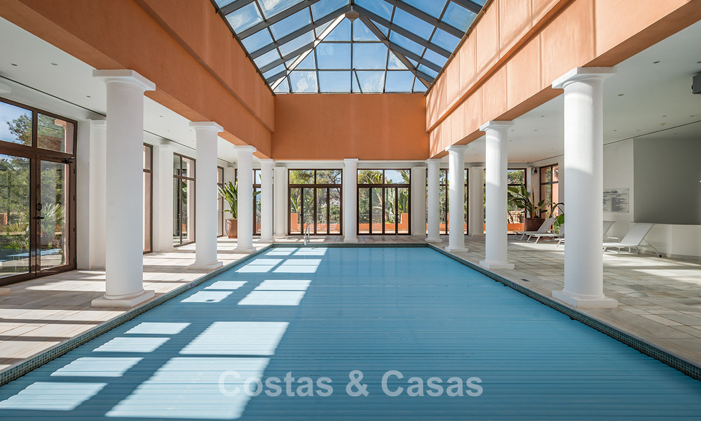 Exclusive, large garden apartment with private pool for sale in Aloha, Nueva Andalucía, Marbella 793487