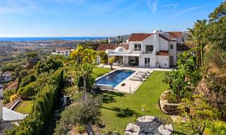Exclusive villa with separate guest house for sale in a gated community in the hills of Marbella - Benahavís 793492 