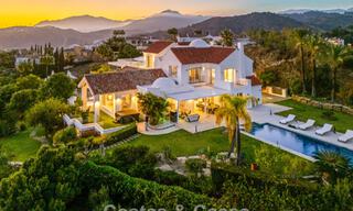 Exclusive villa with separate guest house for sale in a gated community in the hills of Marbella - Benahavís 793493 