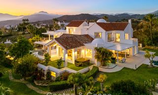 Exclusive villa with separate guest house for sale in a gated community in the hills of Marbella - Benahavís 793494 