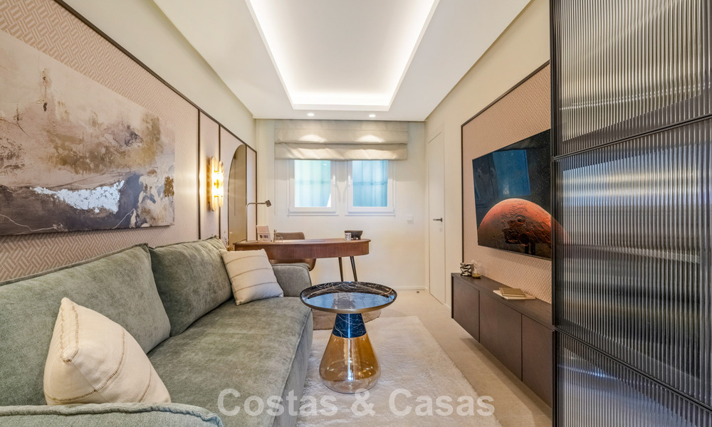 Move-in ready, contemporary 4-bedroom garden apartment for sale on Marbella’s Golden Mile 793587