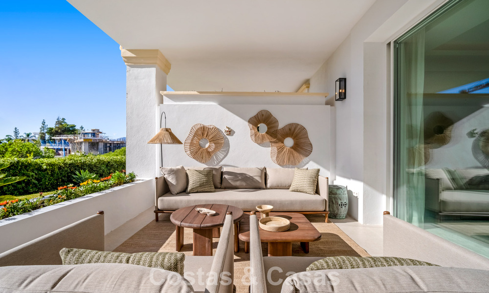 Move-in ready, contemporary 4-bedroom garden apartment for sale on Marbella’s Golden Mile 793599