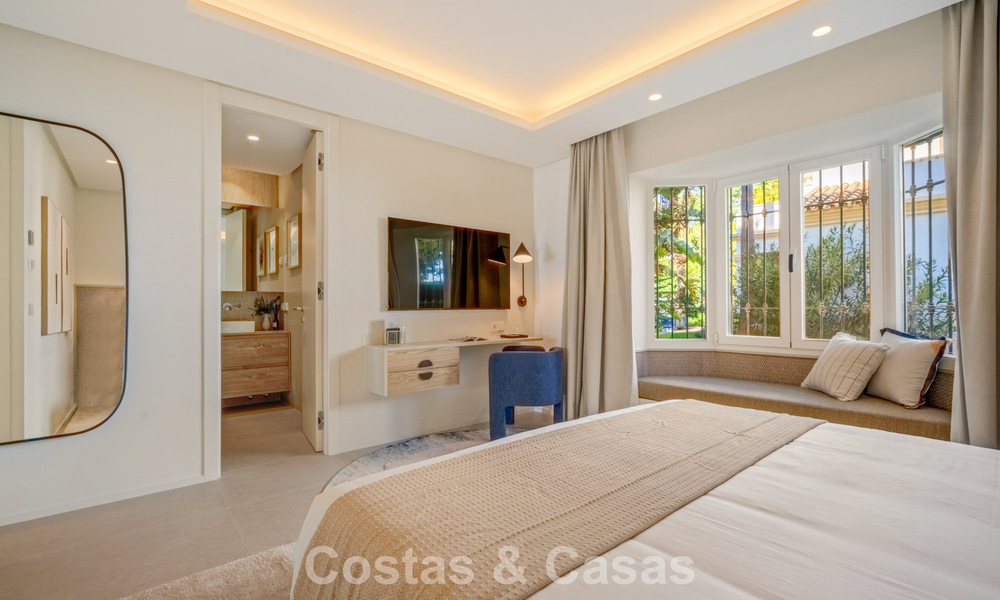 Move-in ready, contemporary 4-bedroom garden apartment for sale on Marbella’s Golden Mile 793617