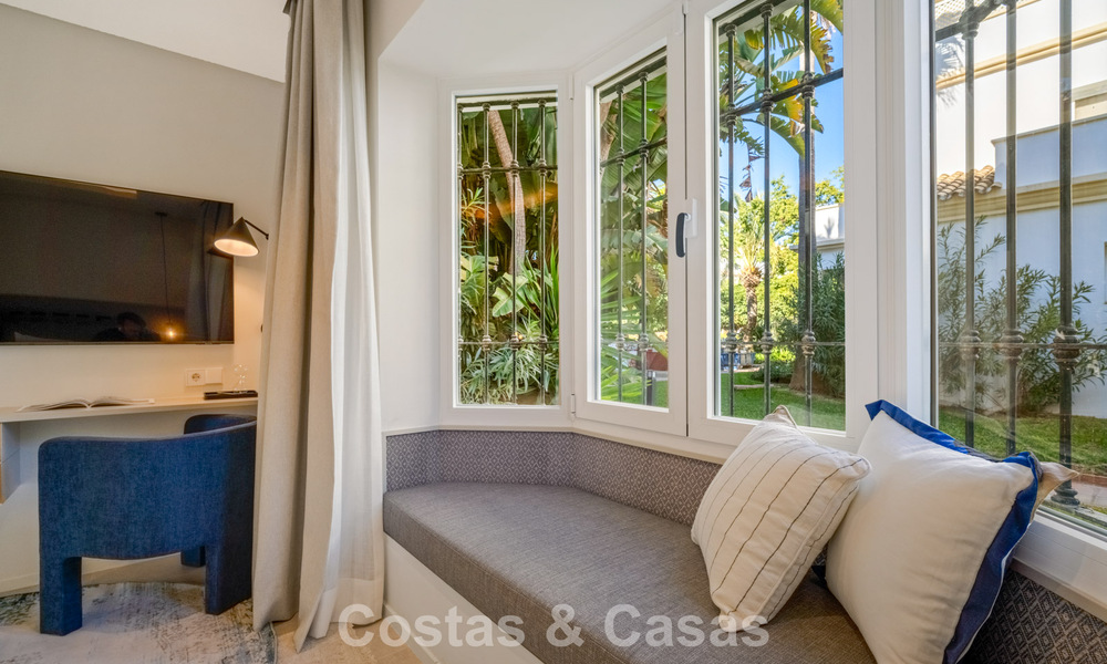 Move-in ready, contemporary 4-bedroom garden apartment for sale on Marbella’s Golden Mile 793618